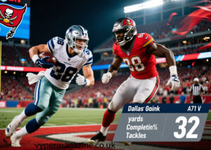 dallas cowboys vs tampa bay buccaneers match player stats