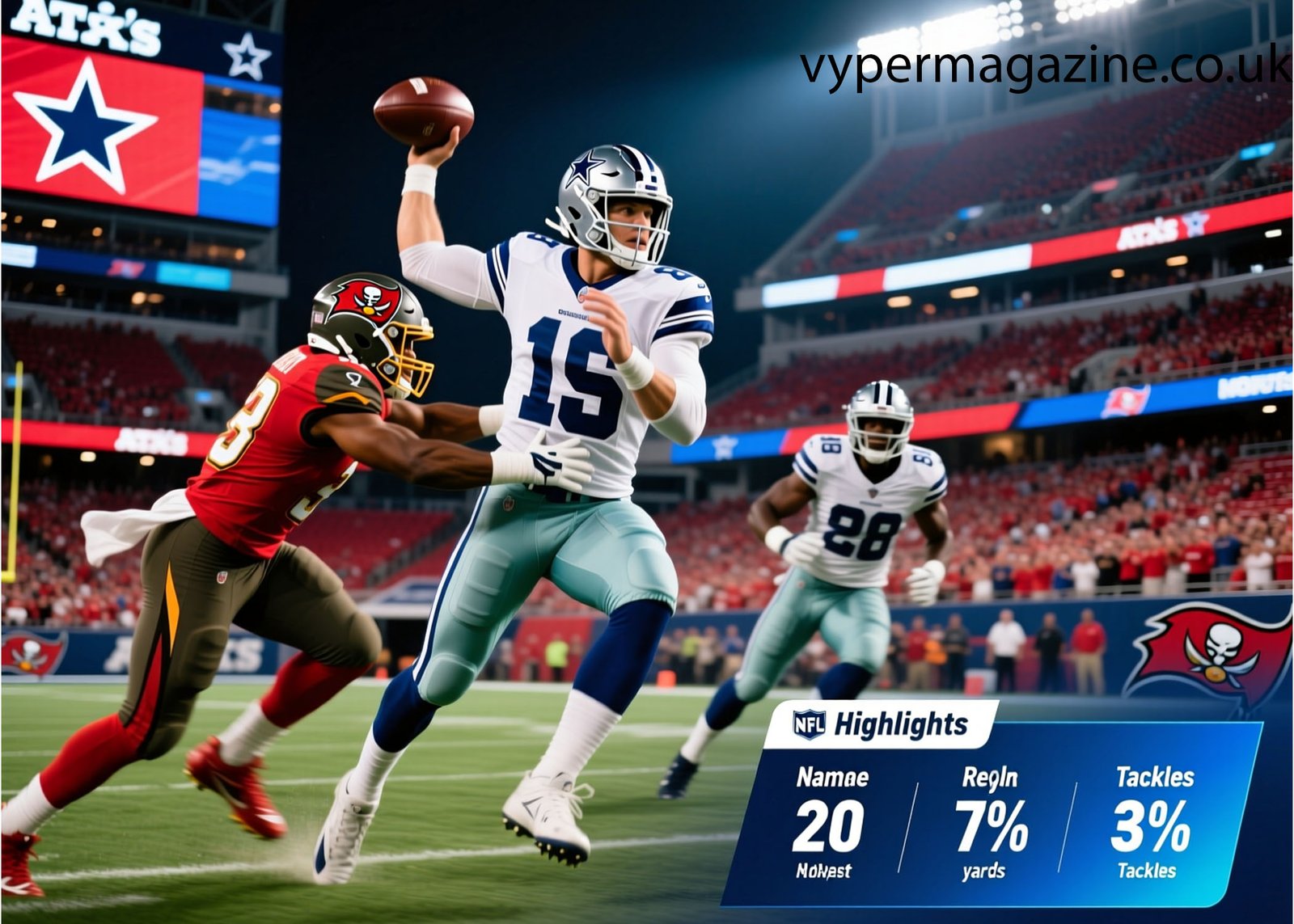 dallas cowboys vs tampa bay buccaneers match player stats