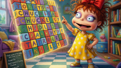 phil or lil of rugrats crossword