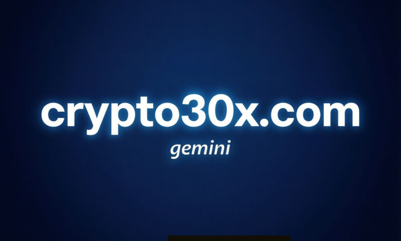 crypto30x.com gemini